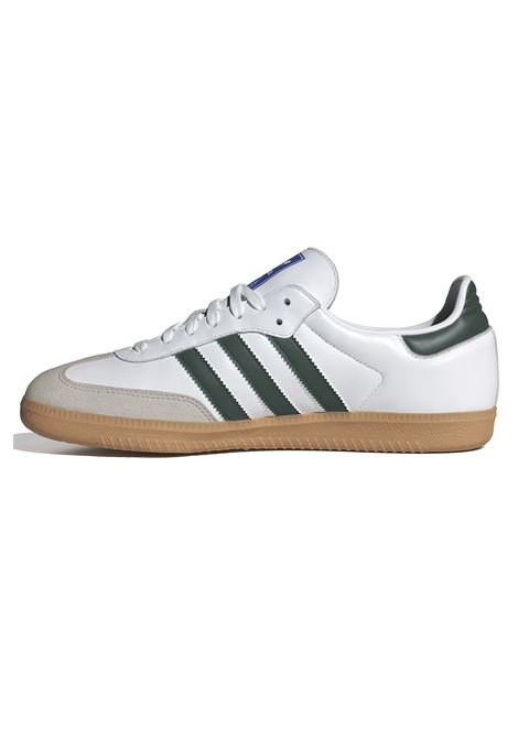 Adidas Samba OG Shoes White Green Gum Unisex ADIDAS ORIGINALS | Sneakers | IE3437-